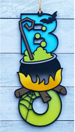 2 layer "BOO" Signs - 22 Versions!!!!