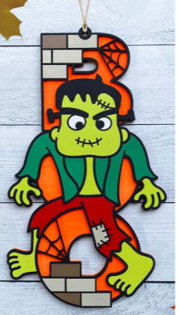 2 layer "BOO" Signs - 22 Versions!!!!