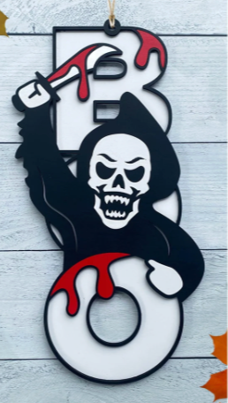 2 layer "BOO" Signs - 22 Versions!!!!