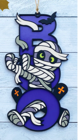 2 layer "BOO" Signs - 22 Versions!!!!
