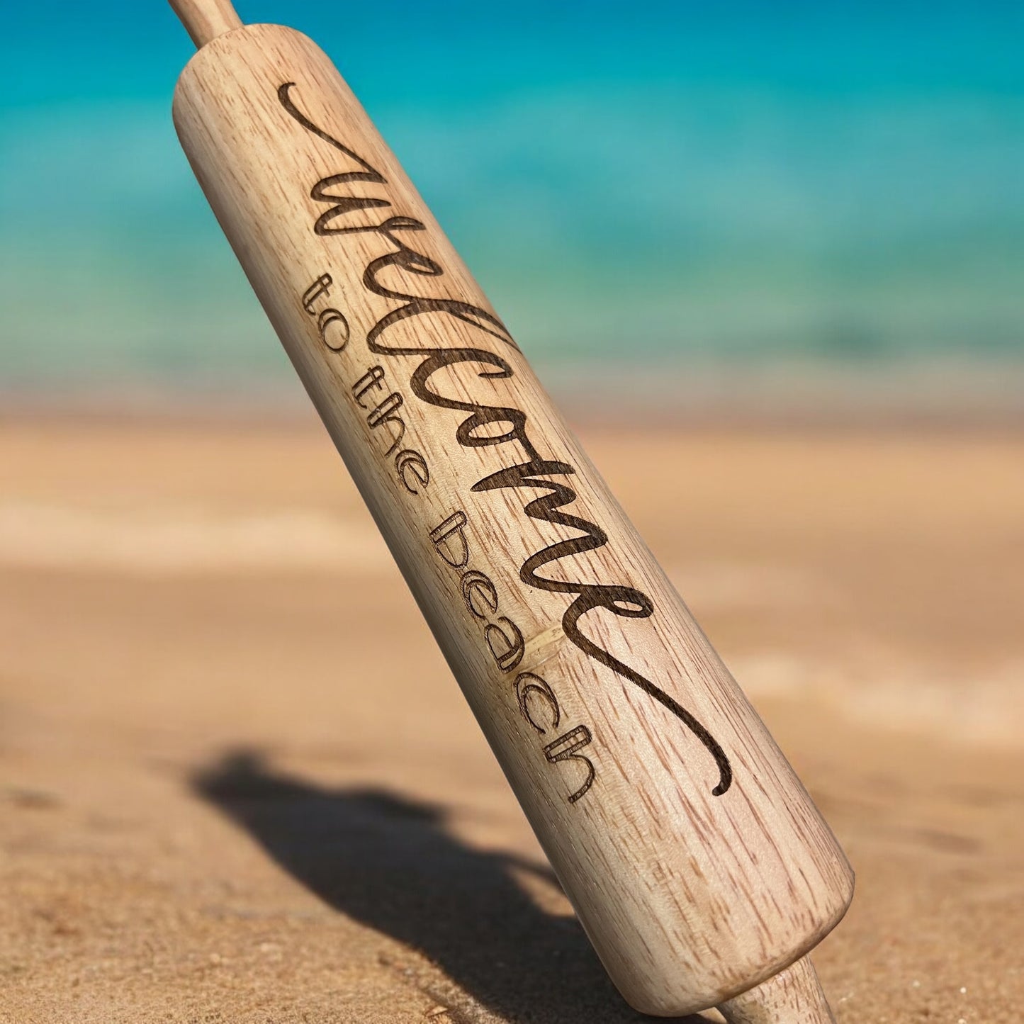 Laser Engraved Rolling Pin