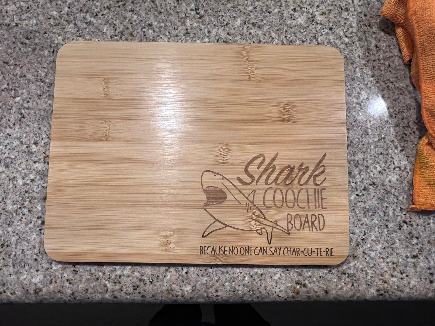 Shark Coochie Charcuterie Board